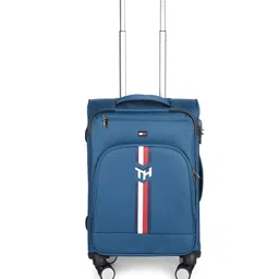 Tommy Hilfiger Striped Cabin Trolley Bag - 45 L image 1