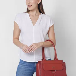 Caprese Textured Structured Handheld Bag-picture-24