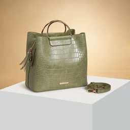 Forever Glam by Pantaloons Textured Structured Handheld Bag-picture-16