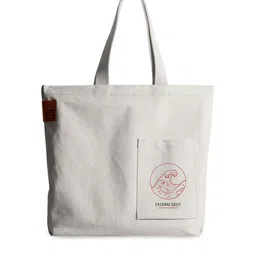 DailyObjects Chennai City Printed Shopper Cotton Tote Bag-picture-44
