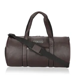 LAVIE SPORT Brown Olympic 27L Synthetic Leather Gym Duffel Bag-picture-29