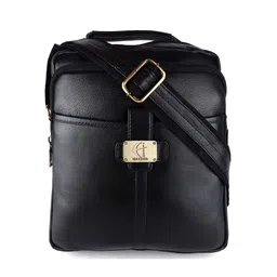 HiLEDER Unisex Pure Leather Messenger Bag-image-70