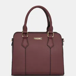 Forever Glam by Pantaloons Colourblocked PU Structured Handheld Bag image 2