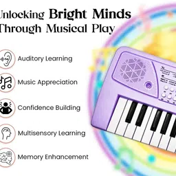 saleoff 37 Keys Rechargeable Kids Piano Keyboard For Kid's With Microphone image 4