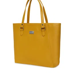 KLEIO Solid Tote Shoulder Bag with Laptop compartment image 2