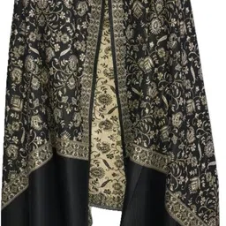 PASHTUSHS Wool Printed Women, Men Shawl image 3