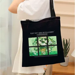 savie Women Black Tote-picture-13
