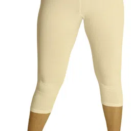 pinkshell Women White Capri-picture-18