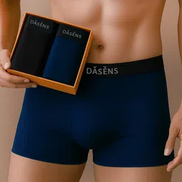 dasens Pack of 2 Solid Men Brief-picture-34