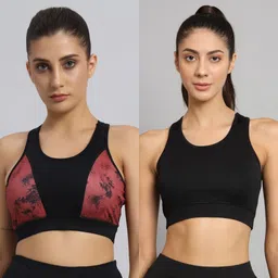 being runner Pack of 2 Women Sports Non Padded Bra-picture-32