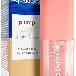 aqualogica Peach Vanilla Plump+ Pouty Li-pH Gloss with Strawberry & Hyaluronic Acid-picture-24