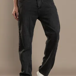 marsh-x Men Relaxed Fit Mid Rise Dark Grey Jeans-picture-28