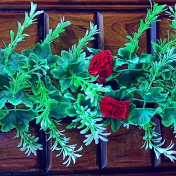 kingstyle impex Artificial Flowers Home Decoration Vine Creepers Plant Wall Hanging Chain J354 Multicolor Rose Artificial Flower-picture-14