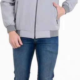 aliyagarments A Solid Men Wind Cheater image 4