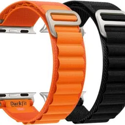 FORTUNATE Multipack Alpine Loop Nylon Bands/Straps Compatible with Watch 49mm 45mm 44mm 42mm Men & Women, Adjustable Strap with Metal G-Hook Premium Strap for iWatch Ultra Series SE 8 7 6 5 4 3 2 6 Smart Watch Strap-picture-13