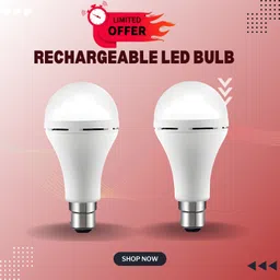 guggu Rechargeable Emergency Bulb 12W Inverter Rechargebale Emergency Bulb_Pack_2SF188 3 hrs Bulb Emergency Light-picture-13