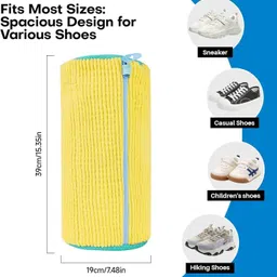 gpnk 15 L Yellow Laundry Bag image 2