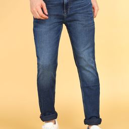 killer Men Slim Mid Rise Blue Jeans-picture-47