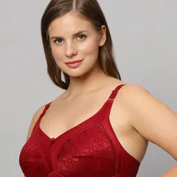 Bluenixie Plus Size Full Coverage Non Padded Minimizer Bra With All Day Comfort image 2