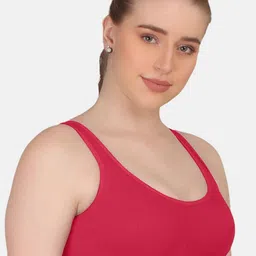 POOJA RAGENEE Plus Size Pack Of 3 Non Padded Cotton T-Shirt Bras With All Day Comfort image 5