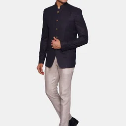 Wintage Men Grey Blazer image 2