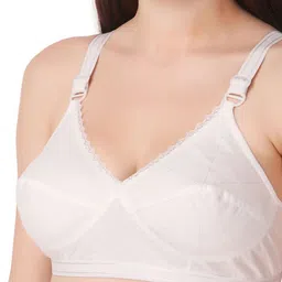 CHILEELIFE Pack Of 2 Full Coverage Everyday Bra Pure Cotton With All Day Comfort image 3