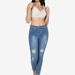 In Care Pack Of 2 Full Coverage Non Padded Pure Cotton T-shirt Bra With All Day Comfort image 3