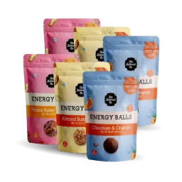 The Butternut Co. Energy Balls Variety Pack (Almond Butter & Oats, Peanut Butter & Berries, Chocolate & Orange) Dates, Dried Fruit & Nut Snack Balls 288g (Pack of 6) 100% Natural, No Sugar, Vegan, No Preservatives, Clean Label-picture-13