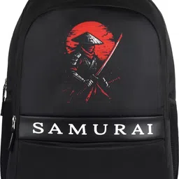 house of common Samurai Daypack with Laptop Compartment & Rain Cover for School and Tuition Waterproof Daypack image 2