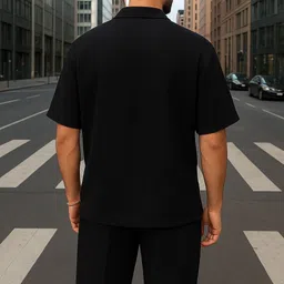 nvsly Shirt Pant Co-ords Set with Coat image 2