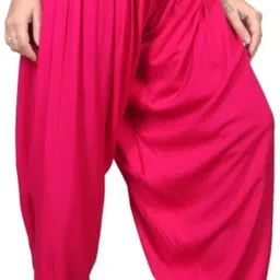 avinzo Viscose Rayon Solid Patiala image 2