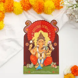 archies Shubh Diwali Greeting Card Pack of 3 Greeting Card image 2