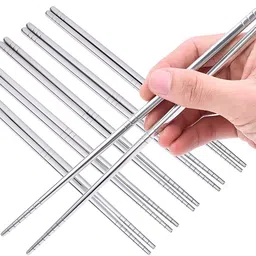 rabbonix Eating Stainless Steel Chinese Chopstick image 2