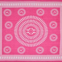 jeevat 144 TC Cotton Double Jaipuri Prints Flat Bedsheet image 2