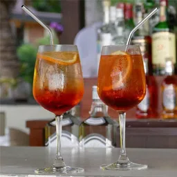 deavan Straws Set for Drinking Juice Reusable BPA-Free Metal Kitchen Tool Set image 5