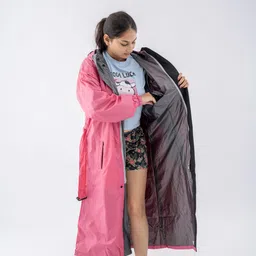 aashi Solid Women Raincoat image 5