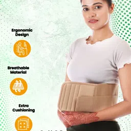 healntrust Waist Back Support Belt LS Support Belt for Back Support for Men & Women Back / Lumbar Support image 3