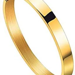 nimz Brass, Alloy, Stainless Steel, Steel Cubic Zirconia Gold-plated, Black Silver, Platinum, Silver Kada-picture-21