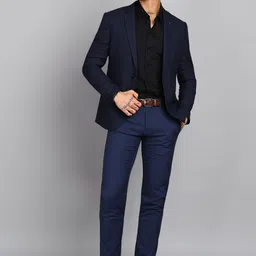 killer Men Solid Single Breasted Casual Blazer image 2