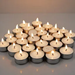 AN_(A_285)_Tealight_White_Pack Of -50 Candle-image-5