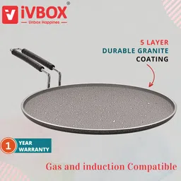ivbox Rio-Marble Base 300mm Multi-Purpose Tawa 30 cm diameter image 3