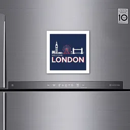 ARTBUG Blue & White Printed Decorative Fridge Magnet-picture-27