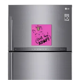 ARTBUG Pink & Black Printed Decorative Fridge Magnet-picture-39