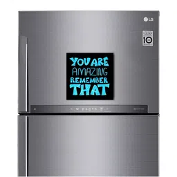 ARTBUG Black & Blue Printed Decorative Fridge Magnet-picture-17