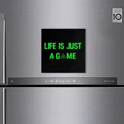 ARTBUG Black & Green Printed Decorative Fridge Magnet-picture-32