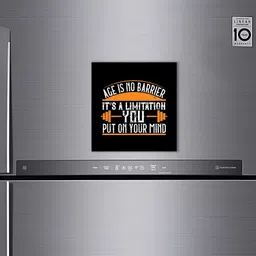 ARTBUG Black & White Typography Decorative Fridge Magnet-picture-12