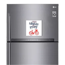 ARTBUG White & Red Printed Decorative Fridge Magnet-picture-20