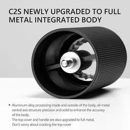 timemore Chestnut C2S Manual Coffee Grinder Capacity 25g, CNC StainlessSteel Conical Burr 2 Cups Coffee Maker image 2