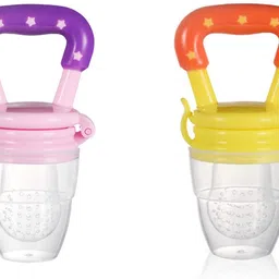roforuf Silicone Food and Fruit Nibbler/Pacifier/Feeder for Baby Feeder (pack of 2) Feeder-picture-27