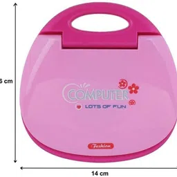 kobbet Educational Laptop Toy for Kids Battery Operated Toy with Light & Music Effect image 2